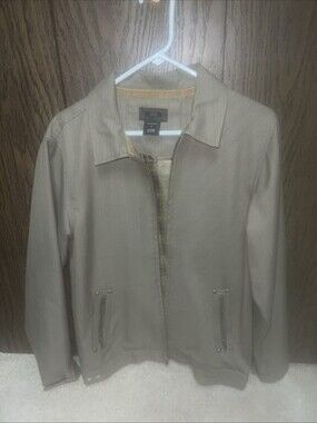 VTG 2008 Oakley Software Asymmetric Tech Jacket Small Fall 08 Shoulder Logo Tan
